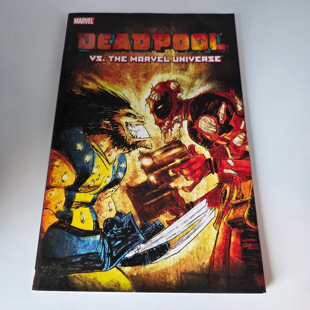 Deadpool vs. The Marvel Universe Graphic Novel TPB First Printing 2008 Marvel